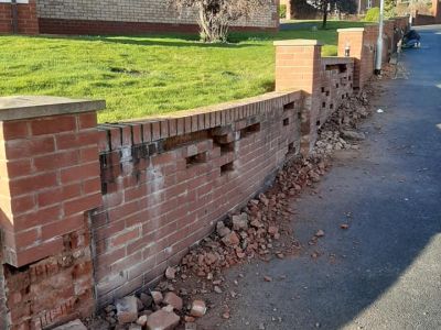 Garden Wall Rebuild